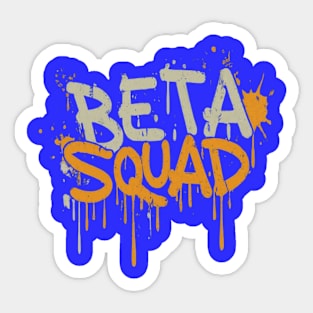 Beta squad Sticker